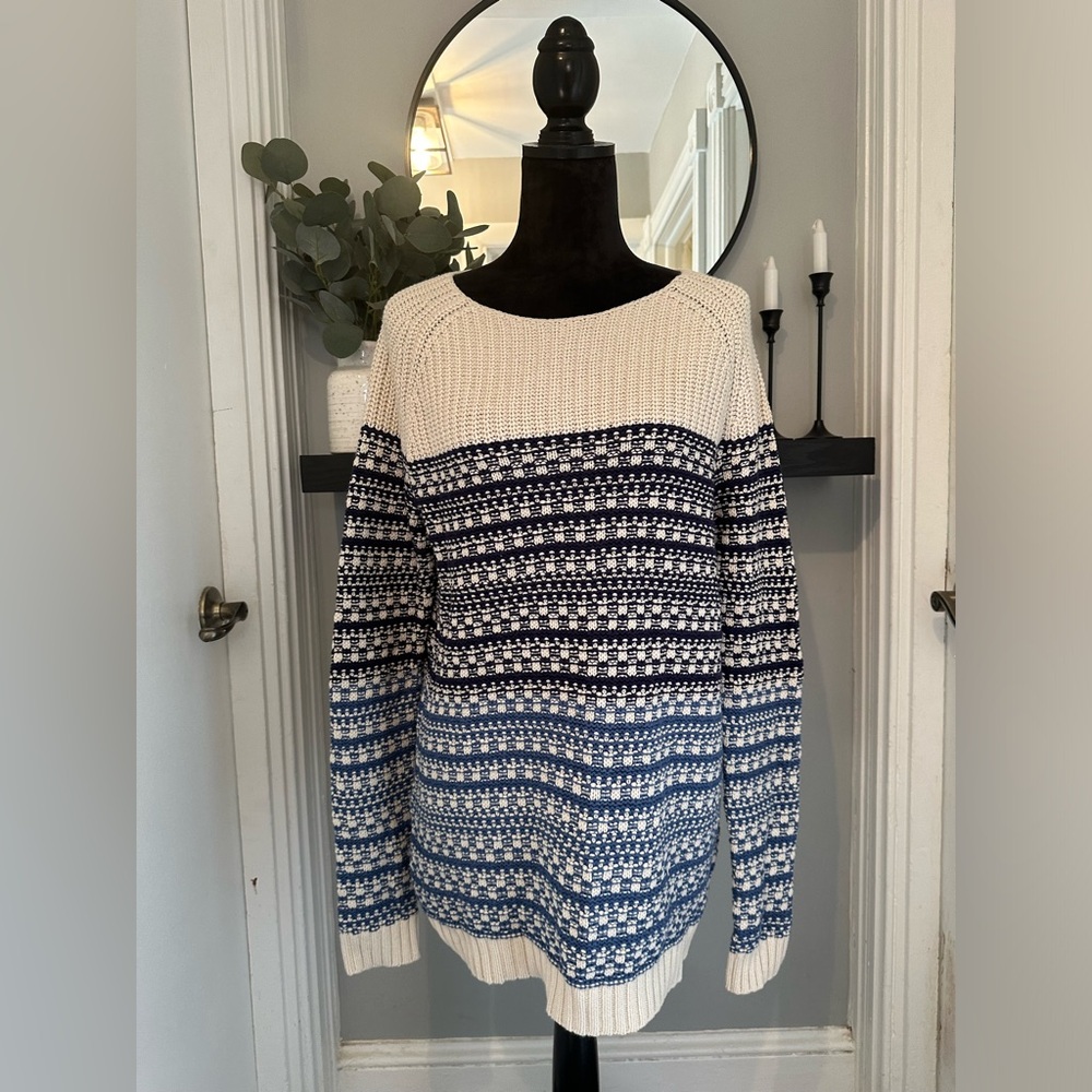 Bdg Color Block Oversized Sweater - image 1